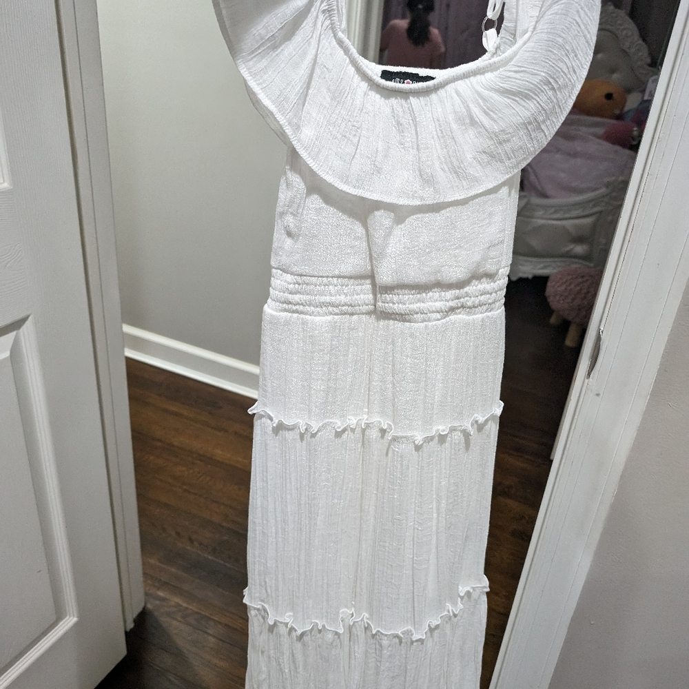 Girls gauze summer dress